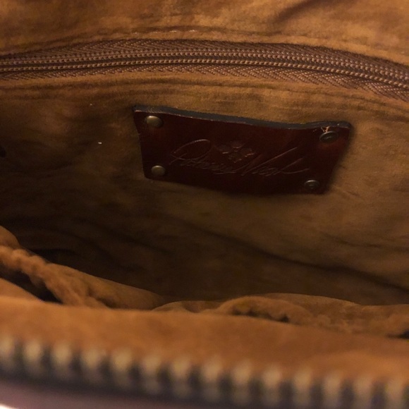 Patricia Nash Cassini Large Woven Leather Wristlet Color Rust NWT & Card - Picture 12 of 12